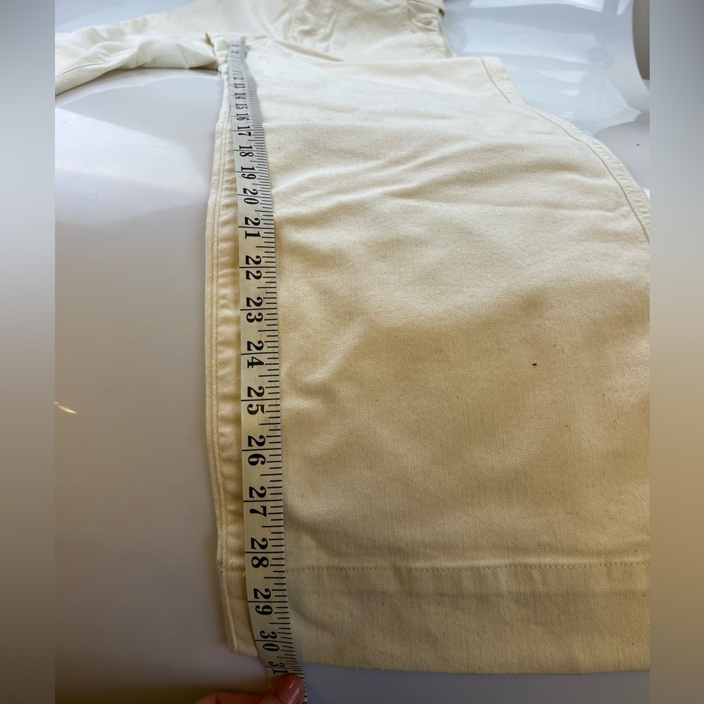 UpWest Cream Denim Overalls N235 - Picture 10 of 10